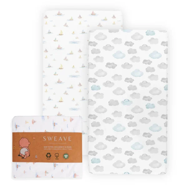 Organic Bassinet Fitted Sheets