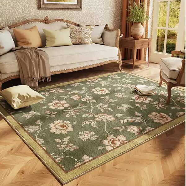 Vintage Floral Carpet - Image 2