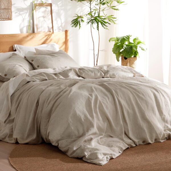 Linen Blend Duvet Cover