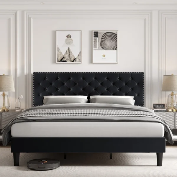 Upholstered King Bed