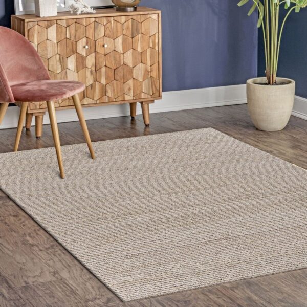 Handcrafted Jute Carpet - Image 2