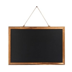 Hanging Wooden Blackboard